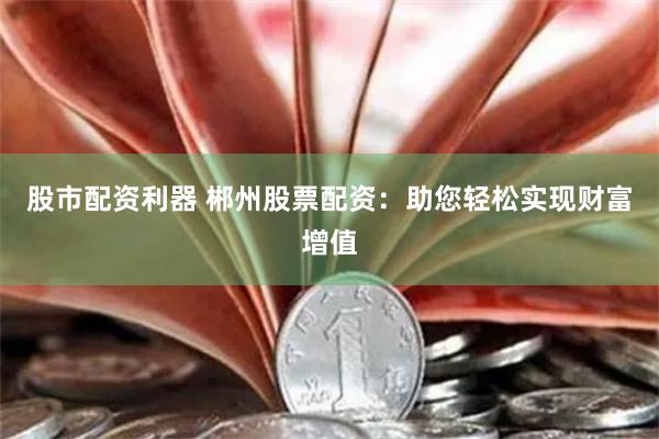 股市配资利器 郴州股票配资：助您轻松实现财富增值